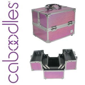 Caboodles Adored Traincase- Pink Iridescent‎